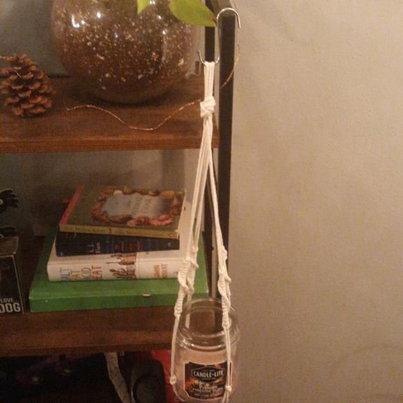 Hand Made Macrame Plant Hanger - Picture 2 of 4